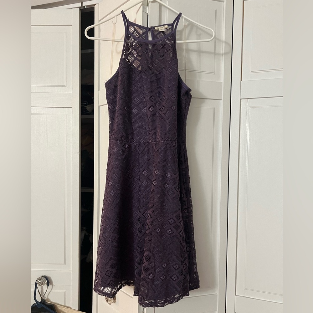Purple dress